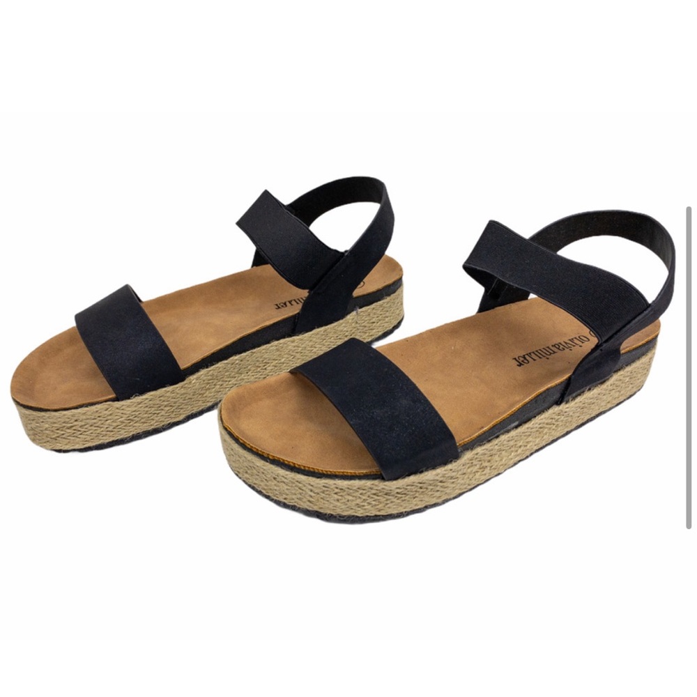 Olivia Miller espadrille platform sandals
